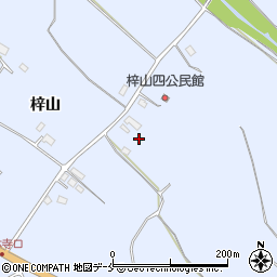 山形県米沢市万世町梓山1013周辺の地図