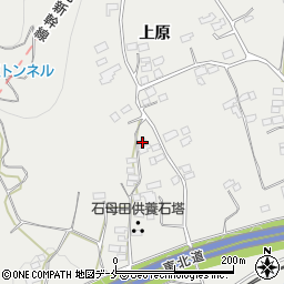 福島県伊達郡国見町石母田中ノ内17周辺の地図