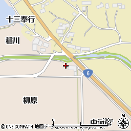福島県相馬郡新地町福田柳原周辺の地図
