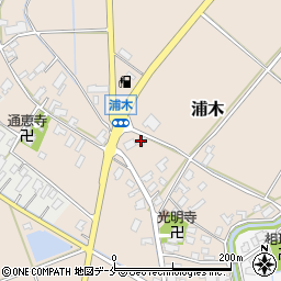 ＪＡ新潟市　農機具センターとよさか長浦周辺の地図