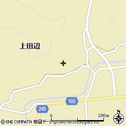 宮城県伊具郡丸森町大内上田辺74周辺の地図