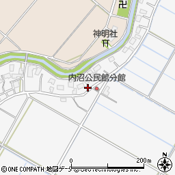 新潟県新潟市北区内沼1323周辺の地図