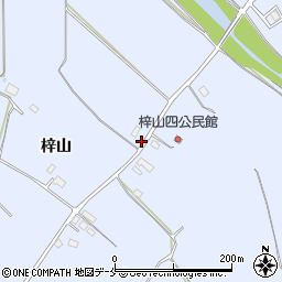 山形県米沢市万世町梓山3000周辺の地図