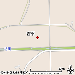 福島県相馬郡新地町福田吉平周辺の地図