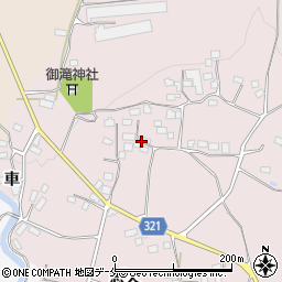 福島県伊達郡国見町光明寺滝ノ下周辺の地図