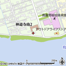 新潟居酒屋やすらぎ亭周辺の地図