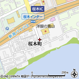 〒950-0949 新潟県新潟市中央区桜木町の地図