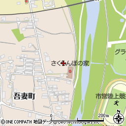 山形県米沢市吾妻町4周辺の地図