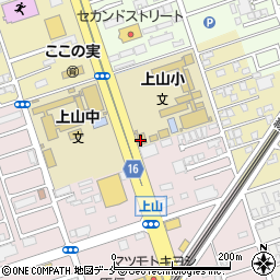 新潟市ひまわりクラブ　上山ひまわりクラブ第１周辺の地図