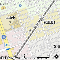 新潟県新潟市中央区女池北1丁目20-3周辺の地図