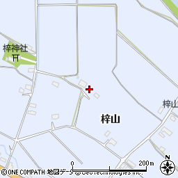 山形県米沢市万世町梓山2995周辺の地図