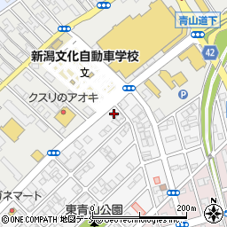 株式会社イシカワ新潟青山展示場周辺の地図