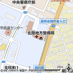 新潟・行政評価事務所　行政評価周辺の地図