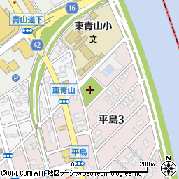 平島記念公園周辺の地図