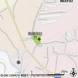 福島県伊達郡国見町光明寺滝沢周辺の地図