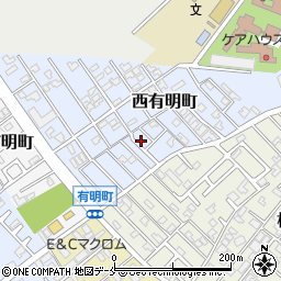 新潟県新潟市西区西有明町6-10周辺の地図