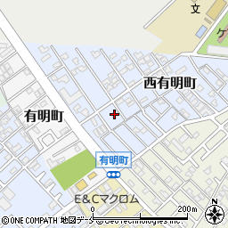 新潟県新潟市西区西有明町10-21周辺の地図