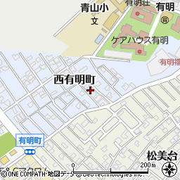 新潟県新潟市西区西有明町2-4周辺の地図