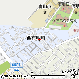 新潟県新潟市西区西有明町2-4-15周辺の地図