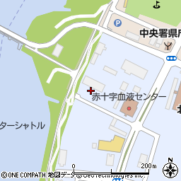 新潟県赤十字血液センター　採血課周辺の地図