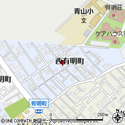 新潟県新潟市西区西有明町3-14周辺の地図