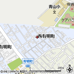 新潟県新潟市西区西有明町6-22周辺の地図