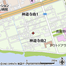 アイコム新潟周辺の地図
