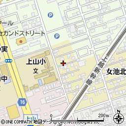新潟県新潟市中央区女池北1丁目23-6周辺の地図