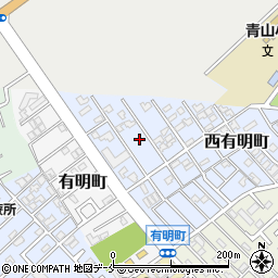 新潟県新潟市西区西有明町9-8周辺の地図