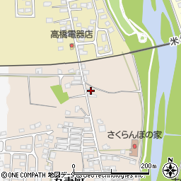 山形県米沢市吾妻町4-3周辺の地図