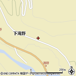 福島県福島市飯坂町茂庭（上滝野山）周辺の地図