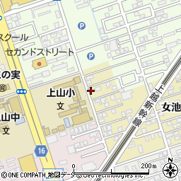 新潟県新潟市中央区女池北1丁目23-13周辺の地図