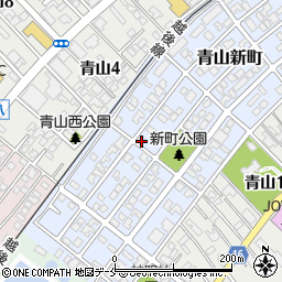 新潟県新潟市西区青山新町16-11周辺の地図