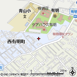 新潟県新潟市西区西有明町1-27周辺の地図