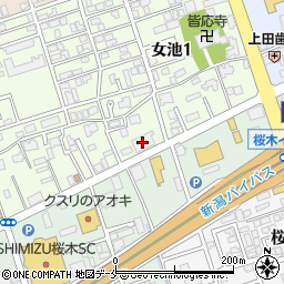 株式会社リクシル（ＬＩＸＩＬ）新潟支店周辺の地図