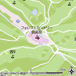 フォレストカントリー倶楽部（月岡ゴルフ場）周辺の地図