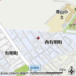 新潟県新潟市西区西有明町5-14周辺の地図