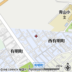 新潟県新潟市西区西有明町8-5周辺の地図