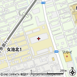 新潟運輸株式会社　本社・営業管理部周辺の地図