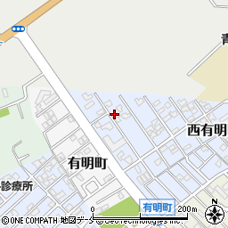新潟県新潟市西区西有明町9-29周辺の地図