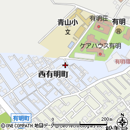 新潟県新潟市西区西有明町2-27周辺の地図