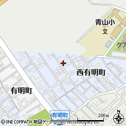新潟県新潟市西区西有明町5-16周辺の地図