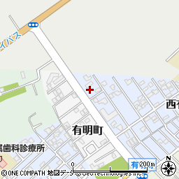新潟県新潟市西区西有明町14-11周辺の地図