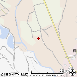 福島県国見町（伊達郡）貝田（長障子）周辺の地図