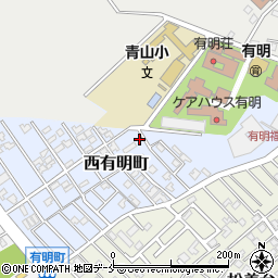 新潟県新潟市西区西有明町2-27-1周辺の地図