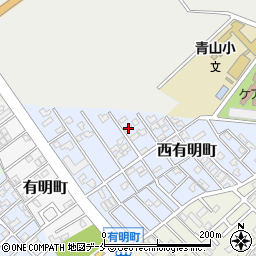 新潟県新潟市西区西有明町5-17周辺の地図