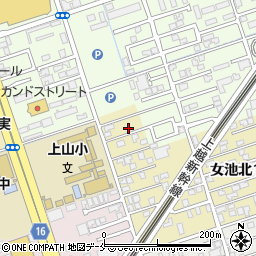 新潟県新潟市中央区女池北1丁目24-3周辺の地図