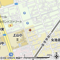 新潟県新潟市中央区女池北1丁目24周辺の地図