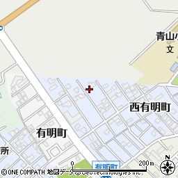 新潟県新潟市西区西有明町8-24周辺の地図