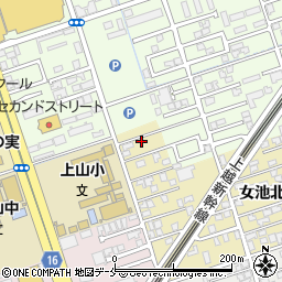 新潟県新潟市中央区女池北1丁目24-16周辺の地図